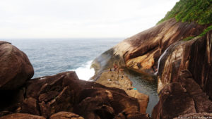 Cachoeira do Saco Bravo avistada do Mirante