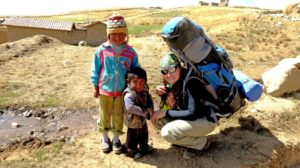 Povos locais no Circuito Ausangate