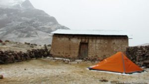 Camping em Huchuy Finaya em área particular