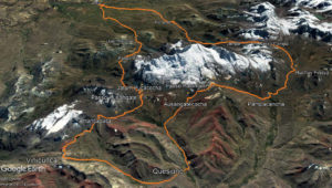 Meu tracklog do Circuito Ausangate