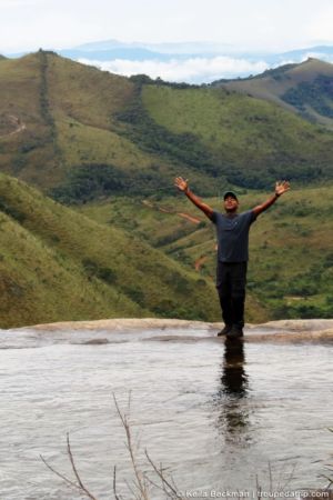 Topo da Cachoeira do Juju