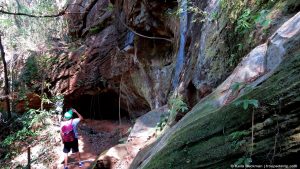 Gruta Itapitanga na Pedra do Índio