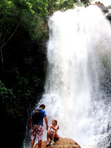 A mesma Cachoeira da Pavuna da foto anterior, no verão